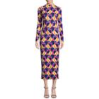 Tracee Ellis Ross For Jcp Kindness Long Sleeve Mock Neck Bodycon Dress