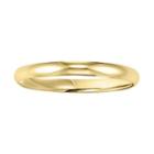Womens Gold Band, 2mm 10k Gold