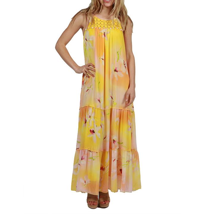 24/7 Comfort Apparel Seraphina Maxi Dress