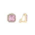 Monet Jewelry Pink Clip On Earrings