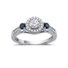 I Said Yes Womens 1/2 Ct. T.w. Round White Diamond Platinaire Engagement Ring