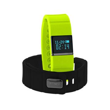 Ifitness Activity Smart Watch With Interchangeable Band - Black/lime