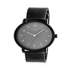 Simplify Unisex Black Strap Watch-sim3206