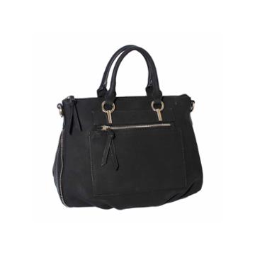 Dot Dash Double Handle Satchel