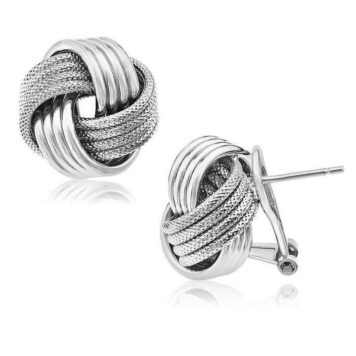 Sterling Silver Clip On Earrings