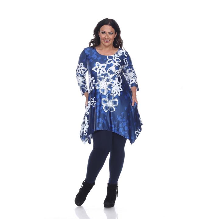White Mark Lola Tunic - Plus
