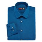 Jf J.ferrar Easy-care Stretch Long Sleeve Broadcloth Dress Shirt - Slim