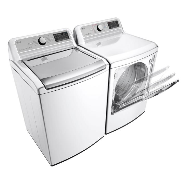 Lg 7.3 Cu. Ft. Ultra-large Gas Turbosteam&trade; Dryer With Steamsanitary&trade; - Dlgx7601ke