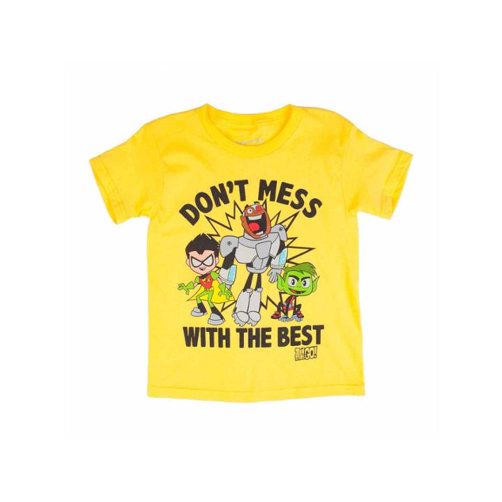 Teen Titans Go! Don't Mess Graphic T-shirt - Preschool 4-7x