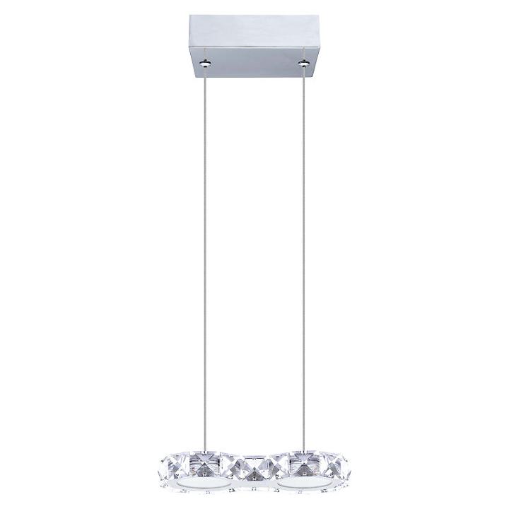 Eglo Corliano Led 4 Inch Chrome Pendant Ceiling Light