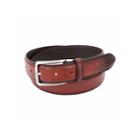 Stacy Adams Burnished Leather Perforated Wing Tip Belt