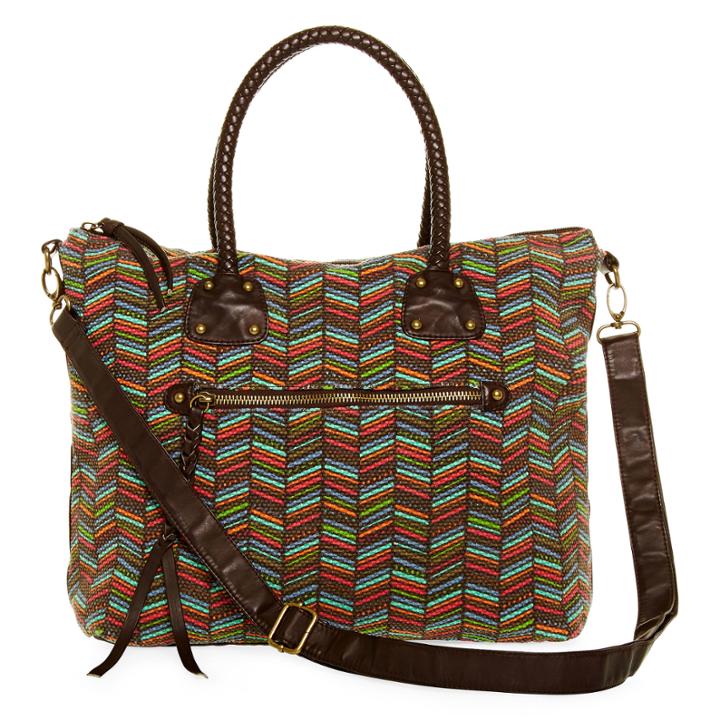 T-shirt & Jeans™ Braided Handle Satchel