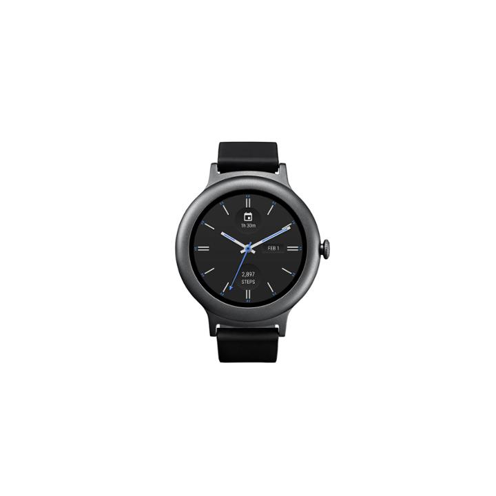 Lg Style Titanium/black Smart Watch-lgw270ausatn