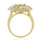 Limited Quantities! Womens 1 1/2 Ct. T.w. White Diamond 14k Gold Cocktail Ring