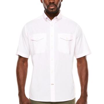 Argyle Culture Short Sleeve Plaid Button-front Shirt