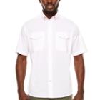 Argyle Culture Short Sleeve Plaid Button-front Shirt