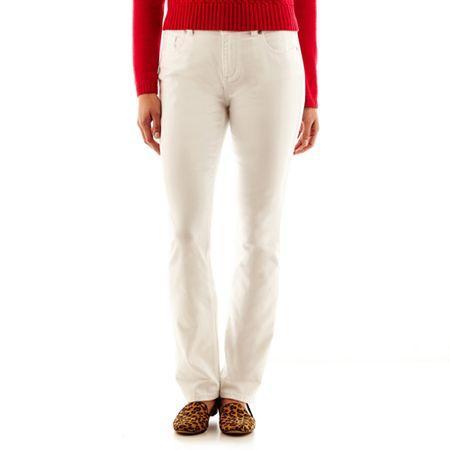 Liz Claiborne Classic-fit Straight-leg Jeans