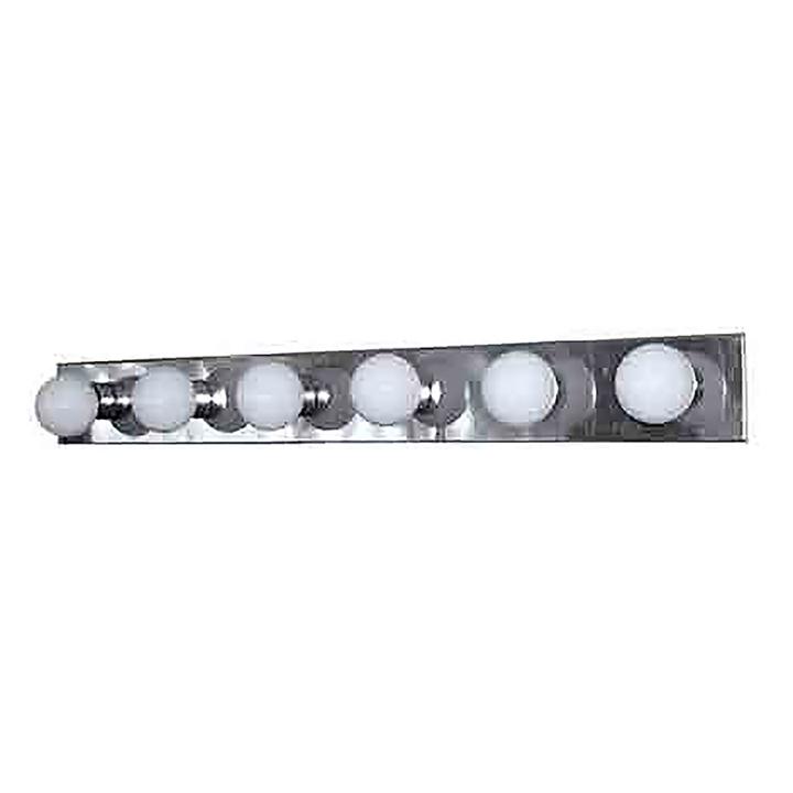 Vanessa 6-light Chrome Bath Vanity
