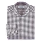 Collection By Michael Strahan Collection By Michael Strahan Stretch Fabricb Big And Tall Long Sleeve Dress Shirt Long Sleeve Woven Gingham Dress Shi