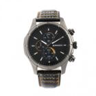 Breed Unisex Black Strap Watch-brd6805