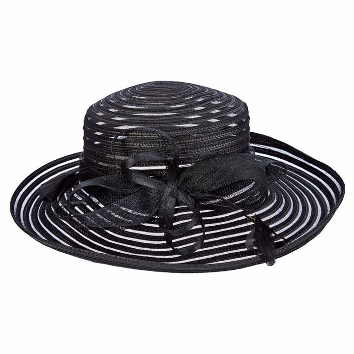 Scala Sinamay Derby Hat
