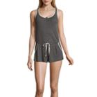 Danskin Ribbed Knit Sleep Romper