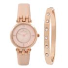 Worthington Unisex Pink 2-pc. Watch Boxed Set-wt00065-01