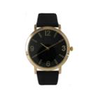 Olivia Pratt Womens Black Strap Watch-26268bblack