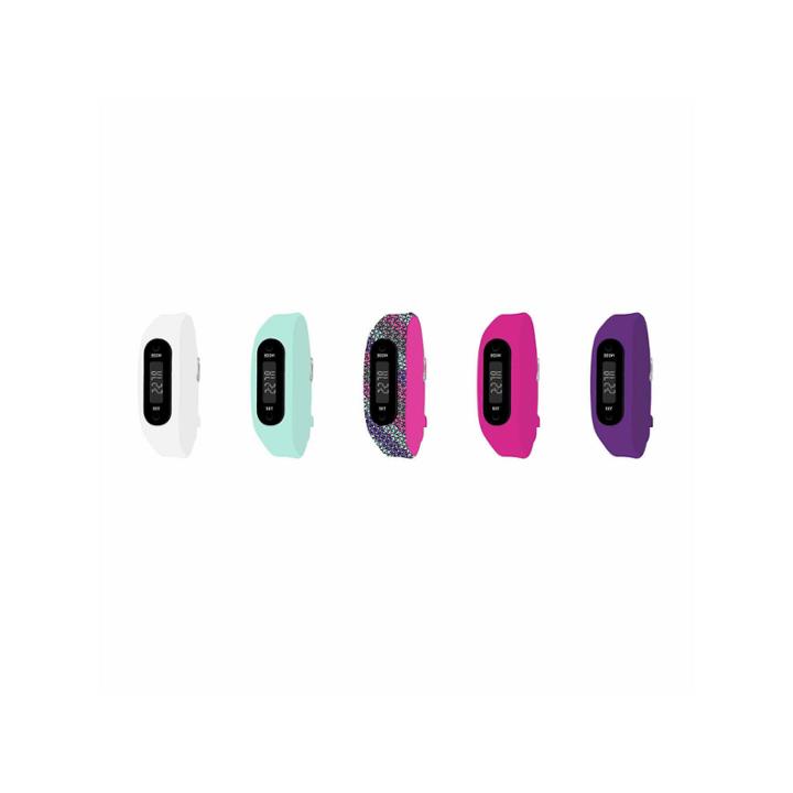 B-fit Womens Activity Tracker & 5pc. Interchangeable Band Set-bfs2360bk659-078