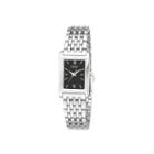 Citizen Womens Rectangular Black Dial Stainless Steel Bracelet Watch Ej5850-57e