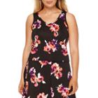 Decree Scuba Bar-back Tank Top - Juniors Plus