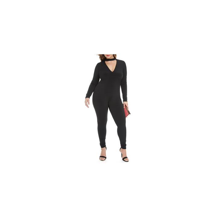 Fashion To Figure Robyn Choker Jumper-plus
