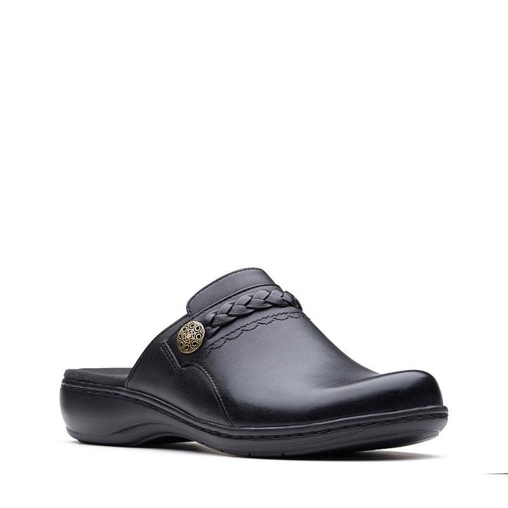 Clarks Leisa Carly Womens Clogs-wide