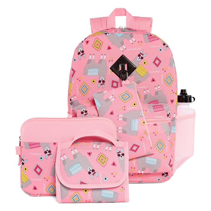 Llama 6pc Backpack Set
