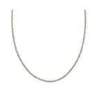 Silver Reflections&trade; Two-tone Sterling Silver Butterfly Twist 20 Chain Necklace