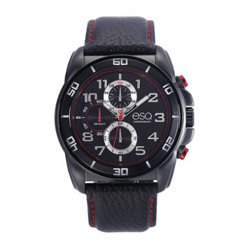 Esq Mens Black Strap Watch-37esq021001a