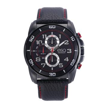 Esq Mens Black Strap Watch-37esq021001a