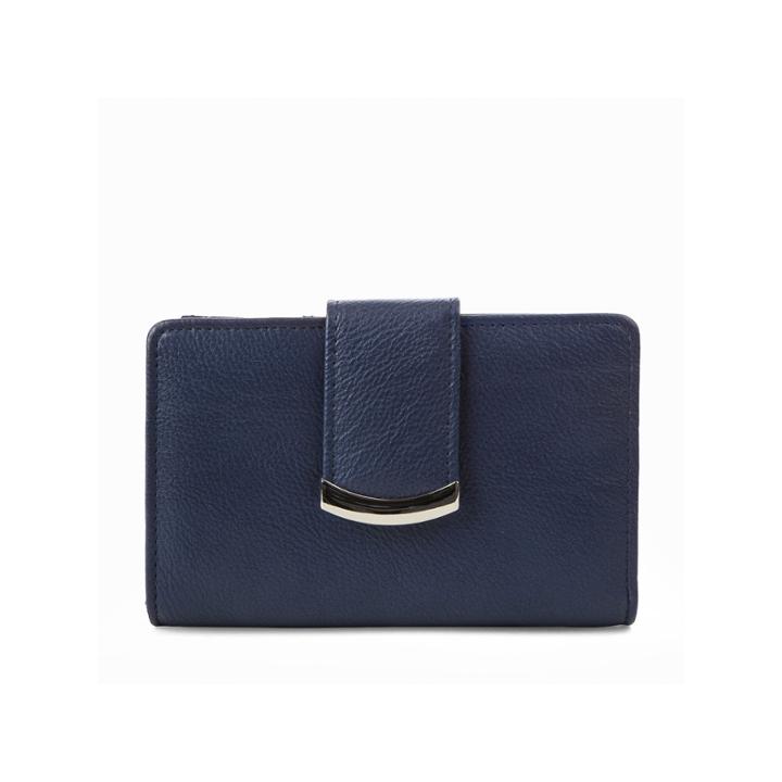 Mundi S & P Pebbled Rfid Blocking Indexer Wallet