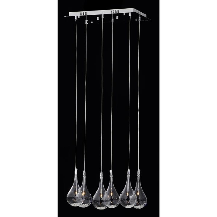 Sierra 6-light Chrome Chandelier