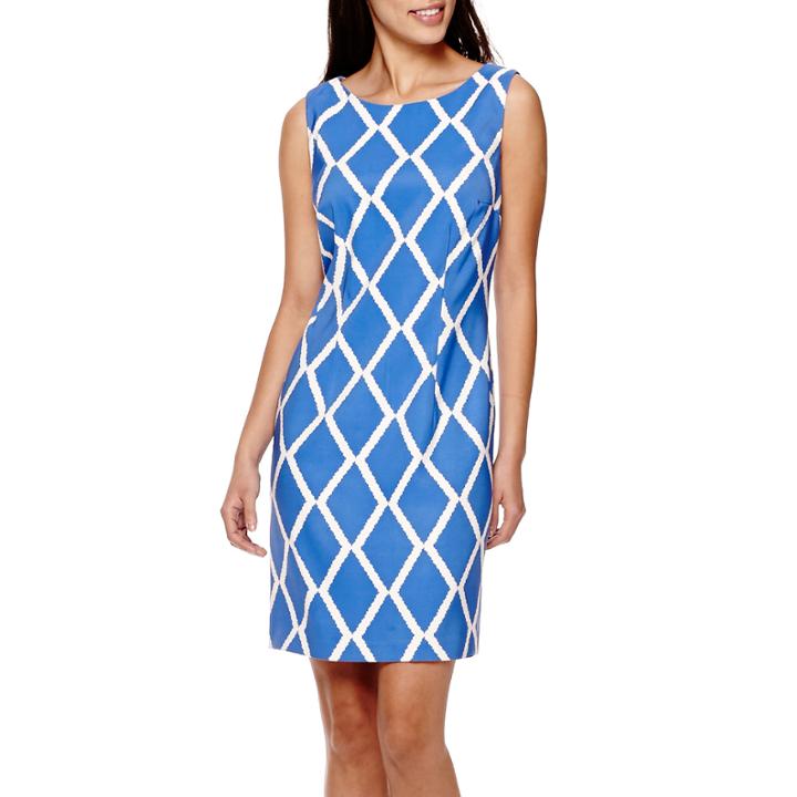 Alyx Sleeveless Diamond Sheath Dress