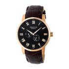 Heritor Unisex Brown Strap Watch-herhr6406