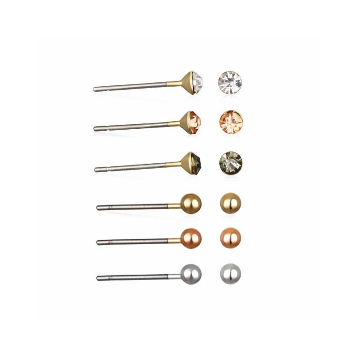 Mixit&trade; 6-pk. Stud Earrings