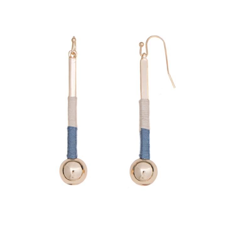 A.n.a Thread Wrapped Drop Earrings