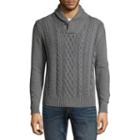 St. John's Bay Long Sleeve Pullover Sweater