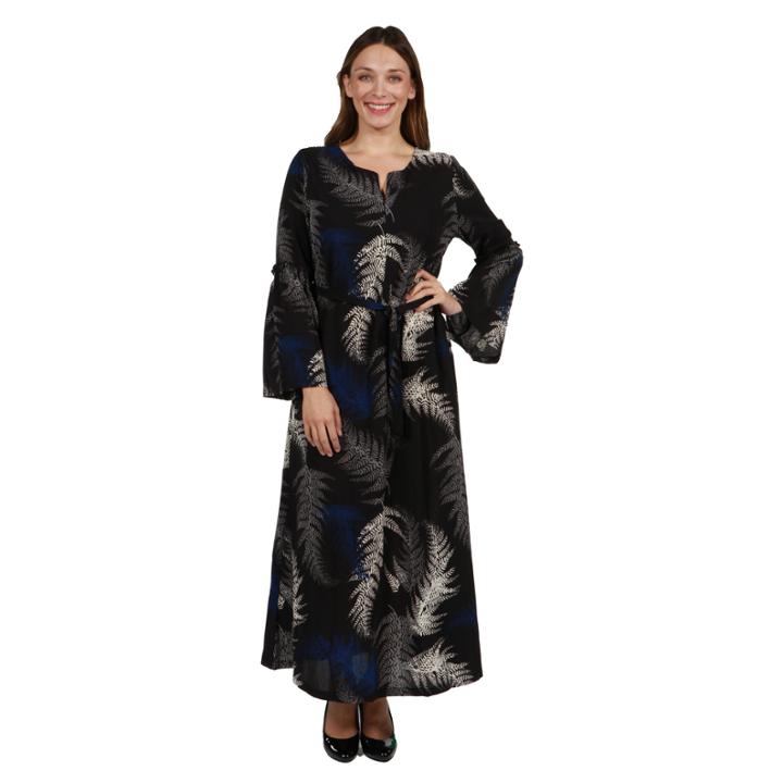 24/7 Comfort Apparel Lisette Maxi Dress - Plus
