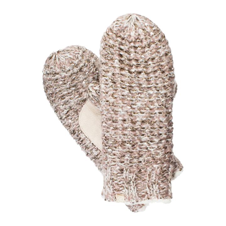 Isotoner Chunky Metallic Mitten