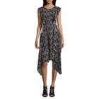 Belle + Sky Sleeveless Side Ruffle Dress