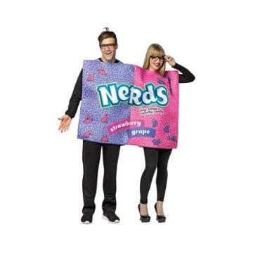 Nerds 4-pc. Dress Up Costume Unisex