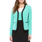 Black Label By Evan-picone Long Sleeve Suit Jacket