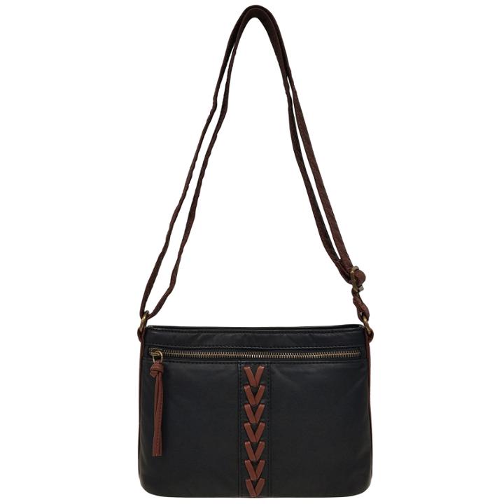 St. John's Bay Mini Front Braid Crossbody Bag